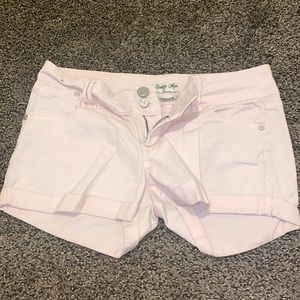 Super cute pink shorts, size 7